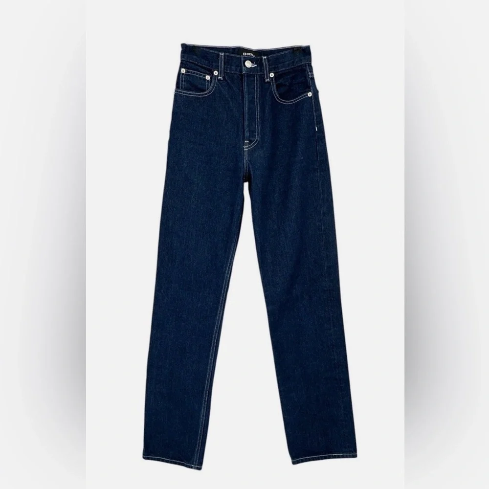 EB Denim High Rose Straight, Midnight, 28 - Picture 3 of 15